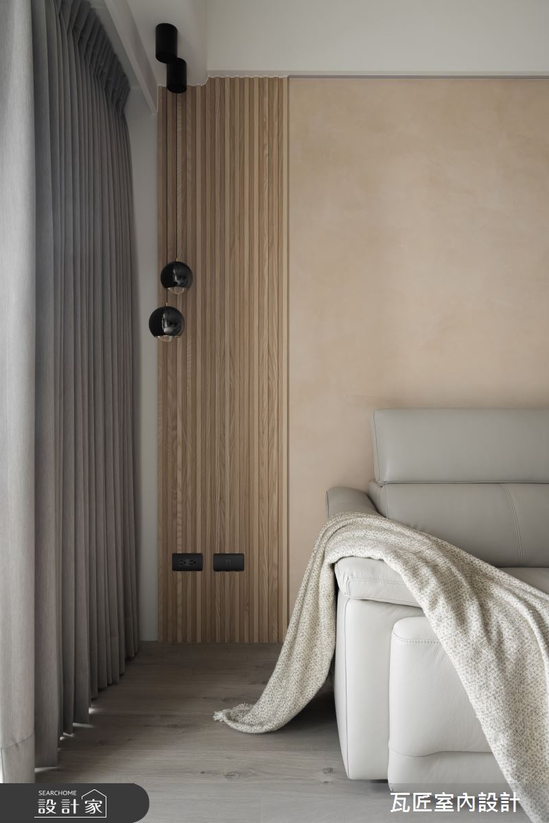 27坪中古屋(5~15年)＿北歐風客廳案例圖片＿瓦匠室內裝修工程有限公司＿瓦匠_恬謐守恆【2024 英國倫敦國際設計獎 銀獎】之20