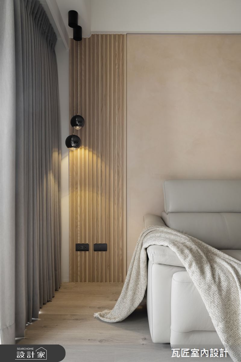 27坪中古屋(5~15年)＿北歐風客廳案例圖片＿瓦匠室內裝修工程有限公司＿瓦匠_恬謐守恆【2024 英國倫敦國際設計獎 銀獎】之21