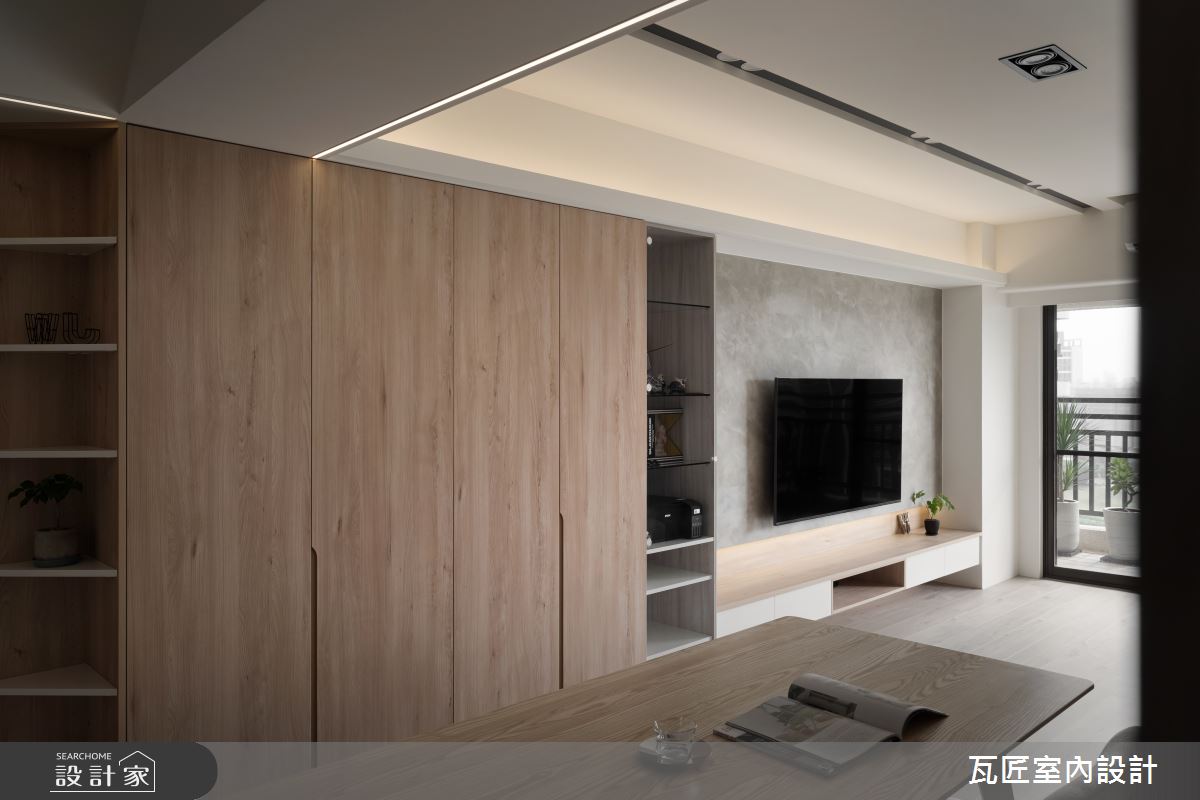 27坪中古屋(5~15年)＿北歐風客廳餐廳案例圖片＿瓦匠室內裝修工程有限公司＿瓦匠_恬謐守恆【2024 英國倫敦國際設計獎 銀獎】之28