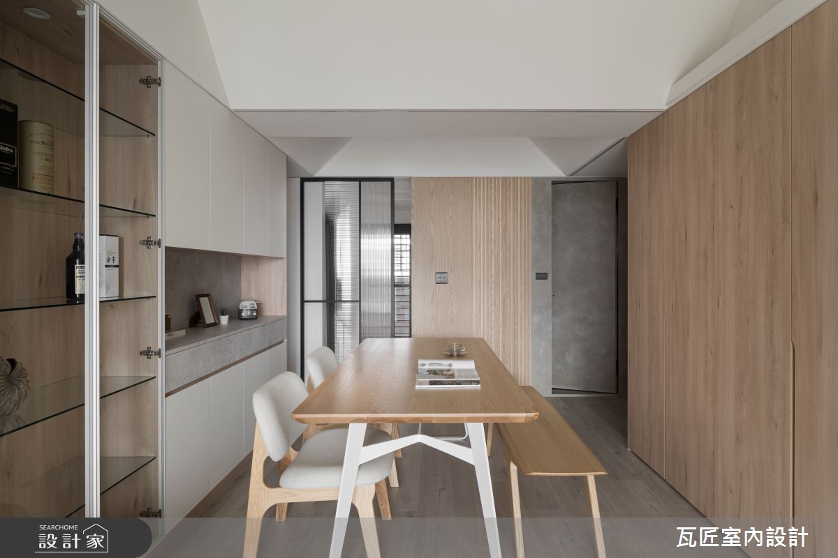 27坪中古屋(5~15年)＿北歐風餐廳案例圖片＿瓦匠室內裝修工程有限公司＿瓦匠_恬謐守恆【2024 英國倫敦國際設計獎 銀獎】之33