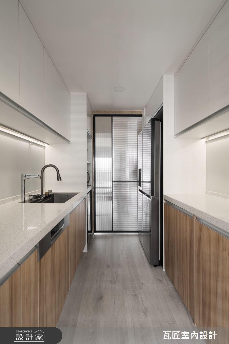 27坪中古屋(5~15年)＿北歐風廚房案例圖片＿瓦匠室內裝修工程有限公司＿瓦匠_恬謐守恆【2024 英國倫敦國際設計獎 銀獎】之37