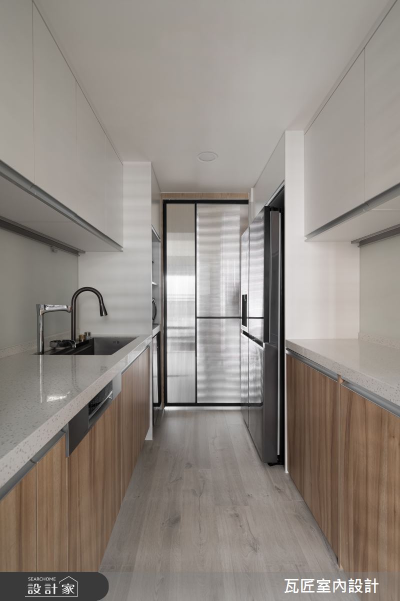 27坪中古屋(5~15年)＿北歐風廚房案例圖片＿瓦匠室內裝修工程有限公司＿瓦匠_恬謐守恆【2024 英國倫敦國際設計獎 銀獎】之38