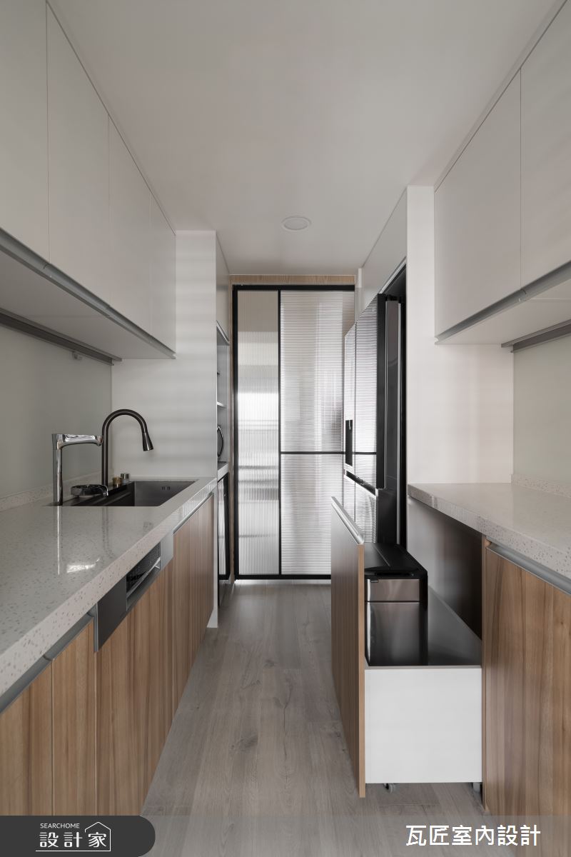 27坪中古屋(5~15年)＿北歐風廚房案例圖片＿瓦匠室內裝修工程有限公司＿瓦匠_恬謐守恆【2024 英國倫敦國際設計獎 銀獎】之40