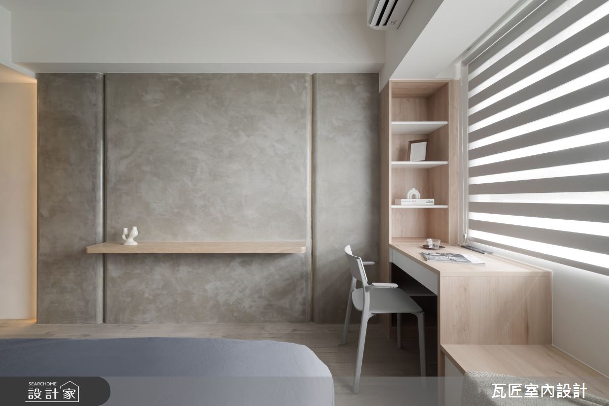 27坪中古屋(5~15年)＿北歐風臥室案例圖片＿瓦匠室內裝修工程有限公司＿瓦匠_恬謐守恆【2024 英國倫敦國際設計獎 銀獎】之50