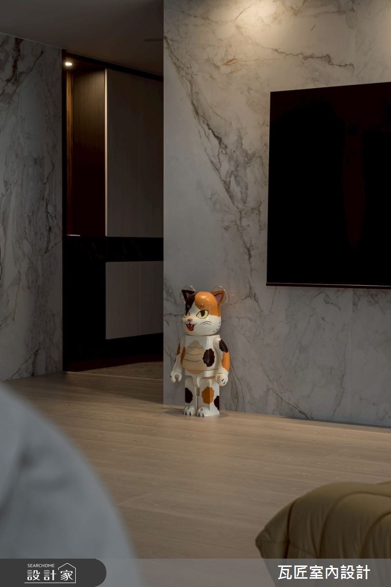 40坪毛胚屋＿輕奢風客廳案例圖片＿瓦匠室內裝修工程有限公司＿瓦匠_澄曦寓所【2025 羅馬設計獎 Rome Design Awards 銀獎】之828