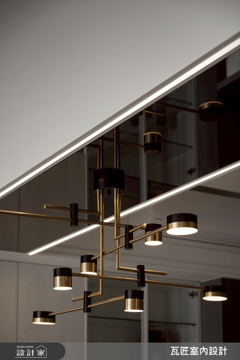 40坪毛胚屋＿輕奢風餐廳案例圖片＿瓦匠室內裝修工程有限公司＿瓦匠_澄曦寓所【2025 羅馬設計獎 Rome Design Awards 銀獎】之25