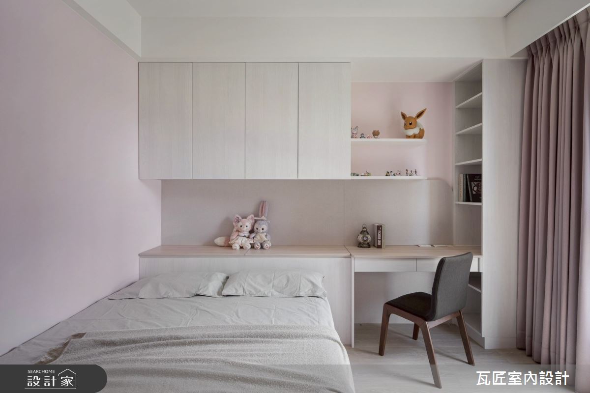 40坪毛胚屋＿輕奢風兒童房兒童房案例圖片＿瓦匠室內裝修工程有限公司＿瓦匠_澄曦寓所【2025 羅馬設計獎 Rome Design Awards 銀獎】之43
