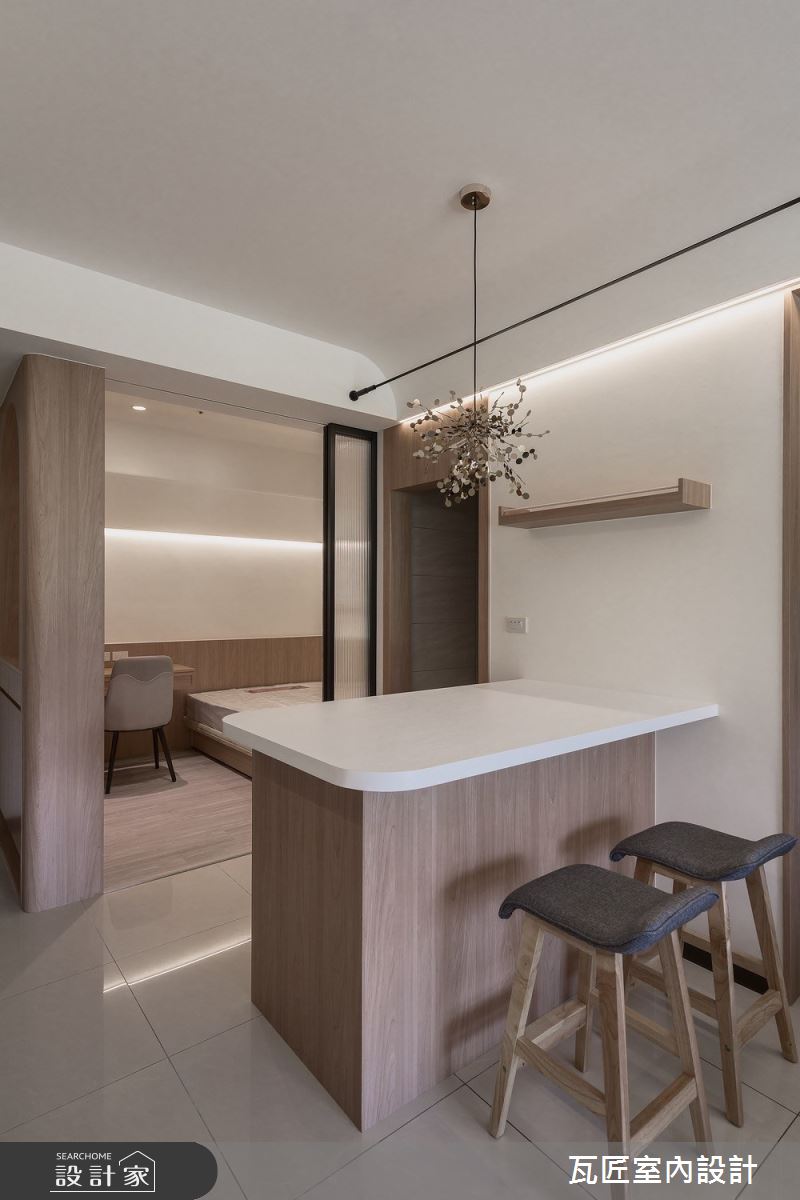 13坪預售屋＿日式風餐廳中島案例圖片＿瓦匠室內裝修工程有限公司＿瓦匠_和風絮語之9