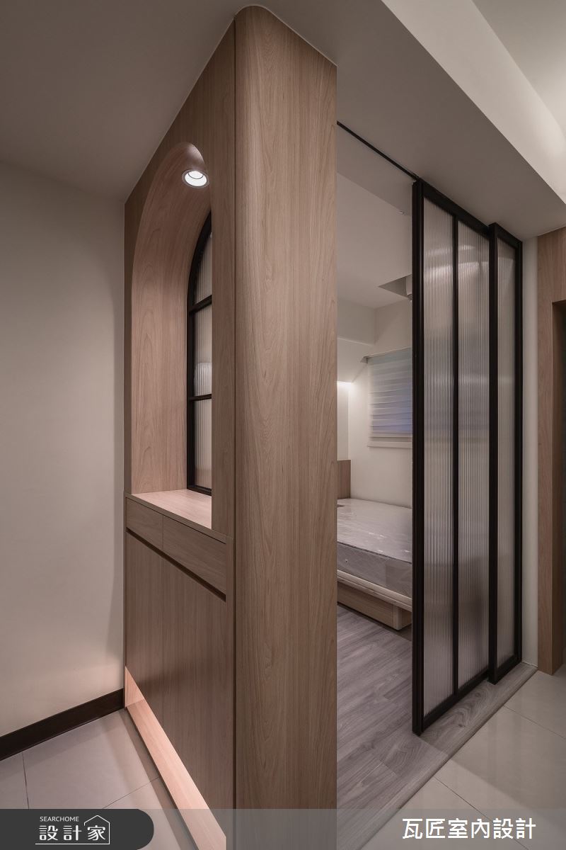 13坪預售屋＿日式風玄關客房案例圖片＿瓦匠室內裝修工程有限公司＿瓦匠_和風絮語之13