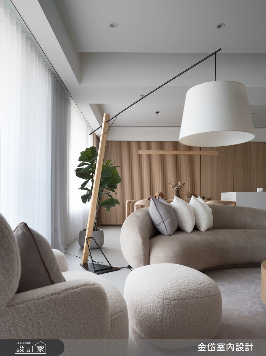 70坪毛胚屋＿日式禪風客廳案例圖片＿金岱室內裝修有限公司＿金岱_香榭園 李公館_日式禪風之7