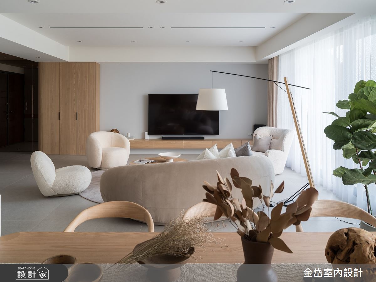 70坪毛胚屋＿日式禪風客廳餐廳案例圖片＿金岱室內裝修有限公司＿金岱_香榭園 李公館_日式禪風之11