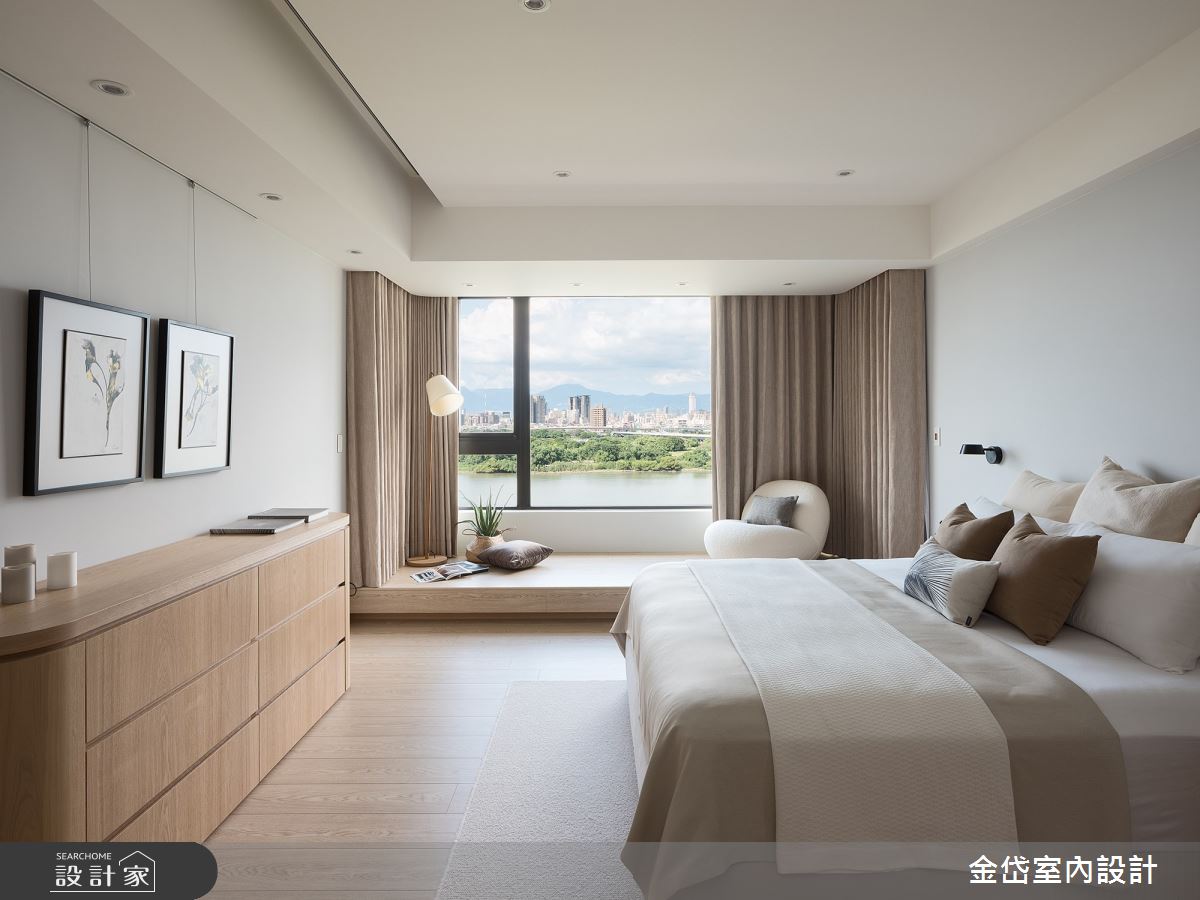 70坪毛胚屋＿日式禪風臥室臥榻案例圖片＿金岱室內裝修有限公司＿金岱_香榭園 李公館_日式禪風之16