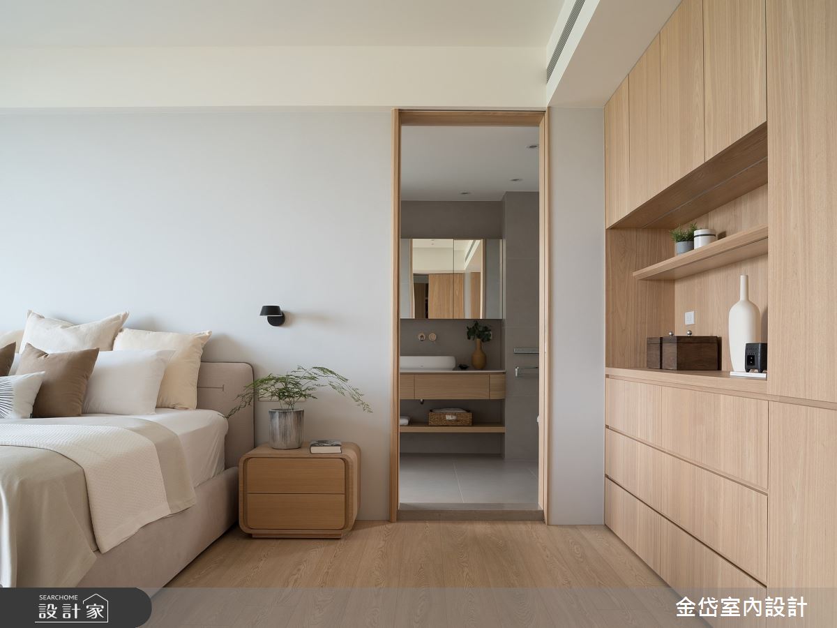 70坪毛胚屋＿日式禪風臥室浴室案例圖片＿金岱室內裝修有限公司＿金岱_香榭園 李公館_日式禪風之17