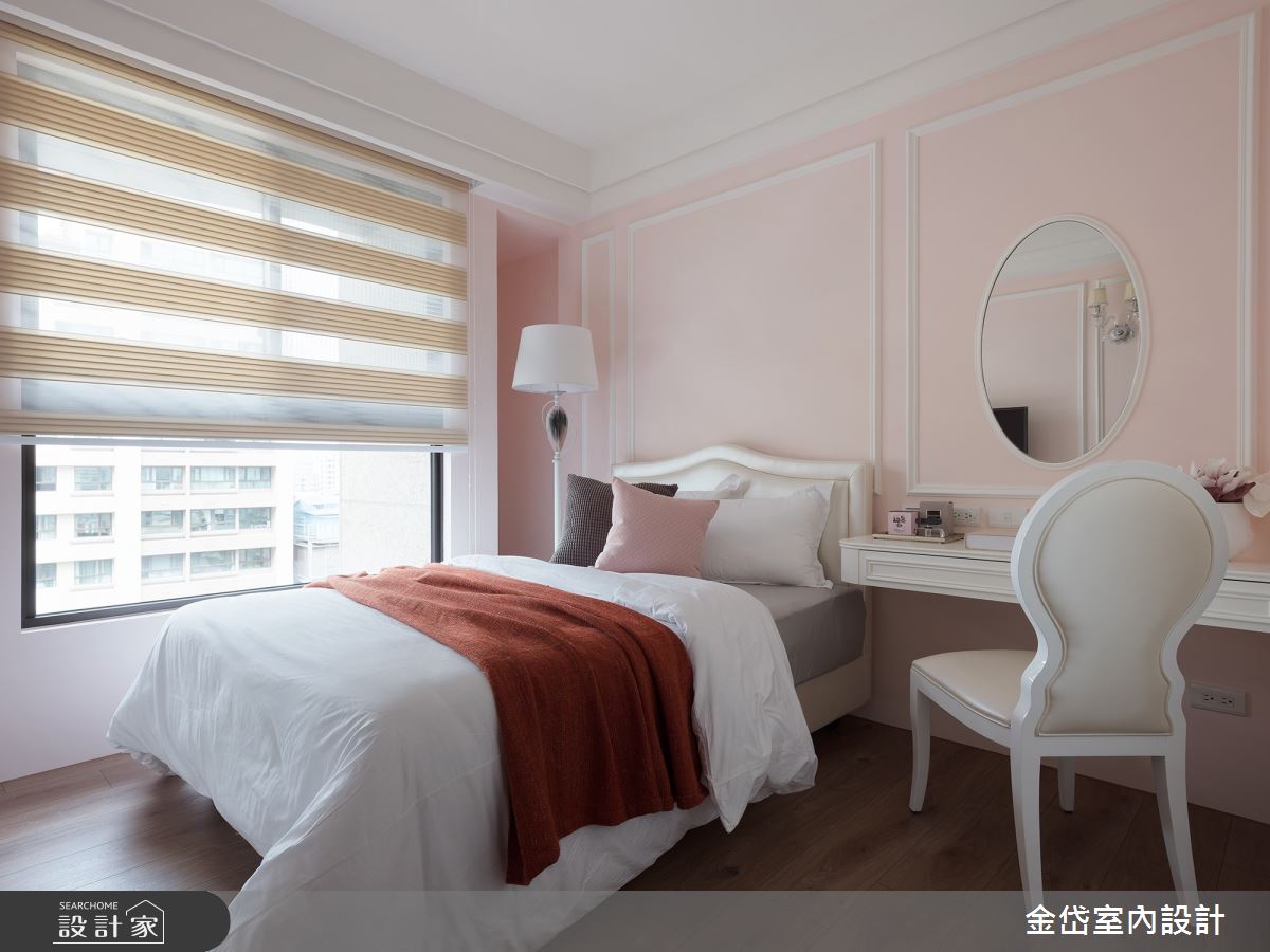 30坪新成屋(5年以下)＿新古典臥室案例圖片＿金岱室內裝修有限公司＿金岱_築城麗富 林公館_新古典之15