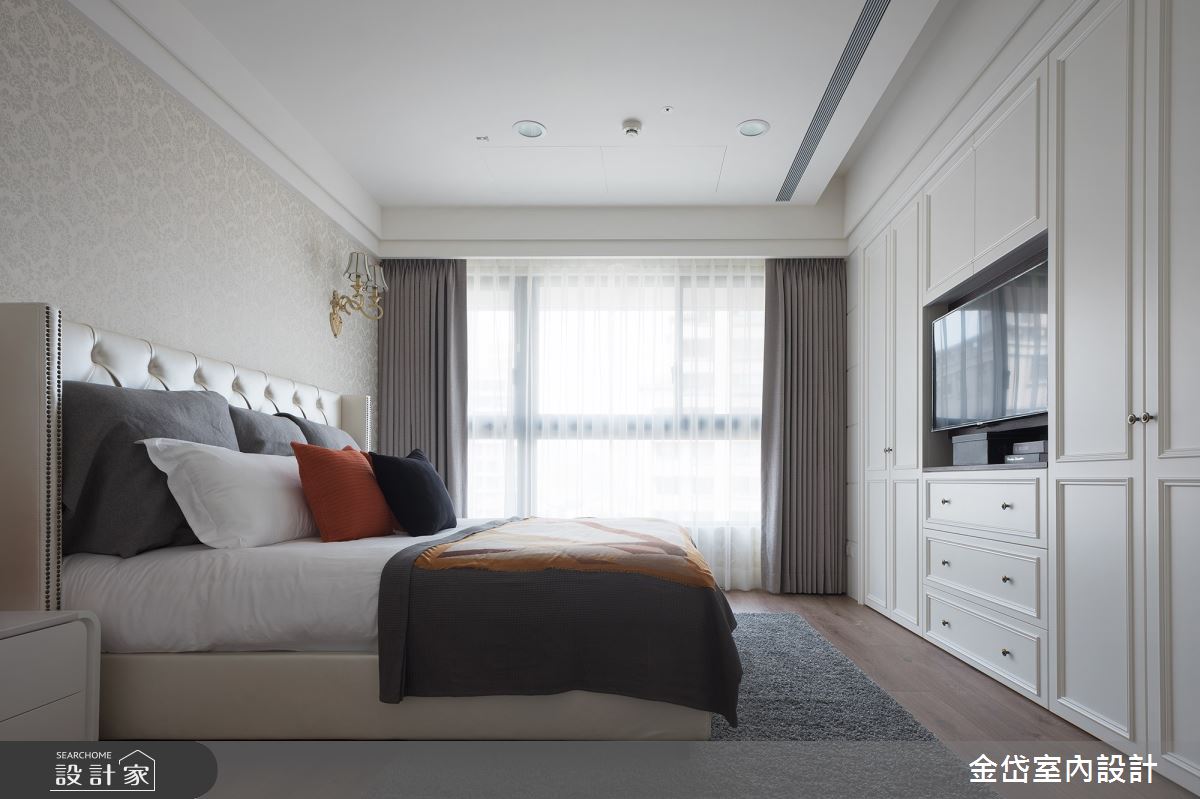 30坪新成屋(5年以下)＿新古典臥室案例圖片＿金岱室內裝修有限公司＿金岱_築城麗富 林公館_新古典之13