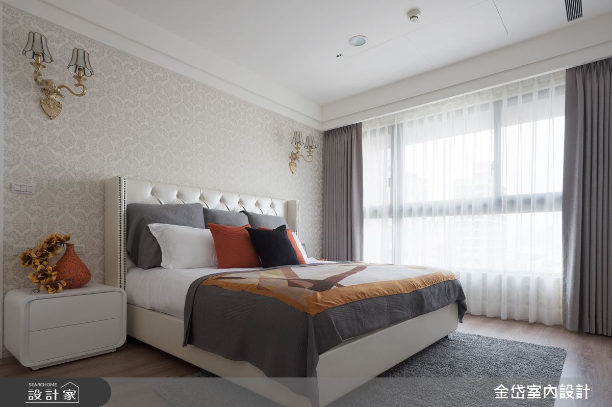 30坪新成屋(5年以下)＿新古典臥室案例圖片＿金岱室內裝修有限公司＿金岱_築城麗富 林公館_新古典之12