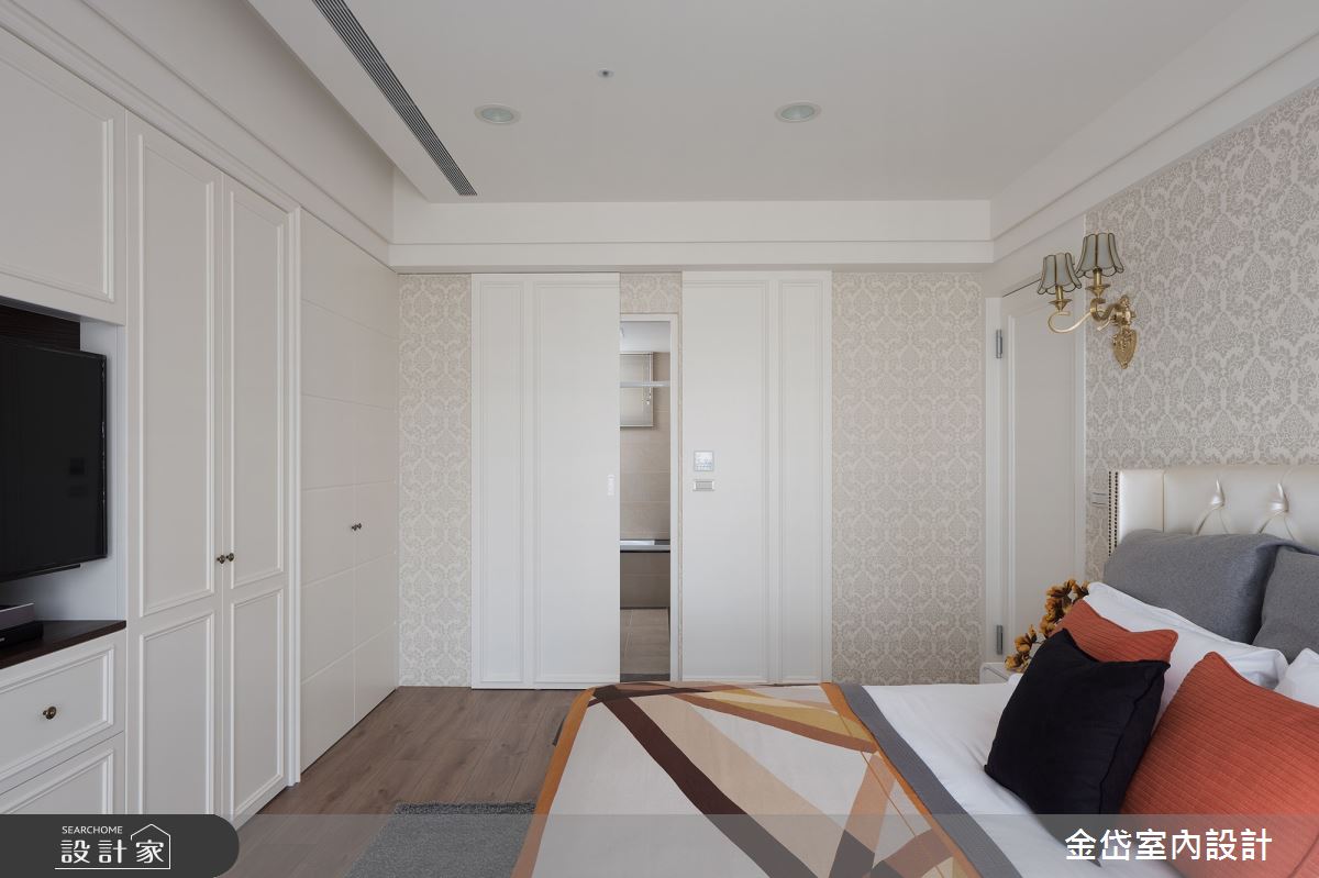 30坪新成屋(5年以下)＿新古典臥室案例圖片＿金岱室內裝修有限公司＿金岱_築城麗富 林公館_新古典之14
