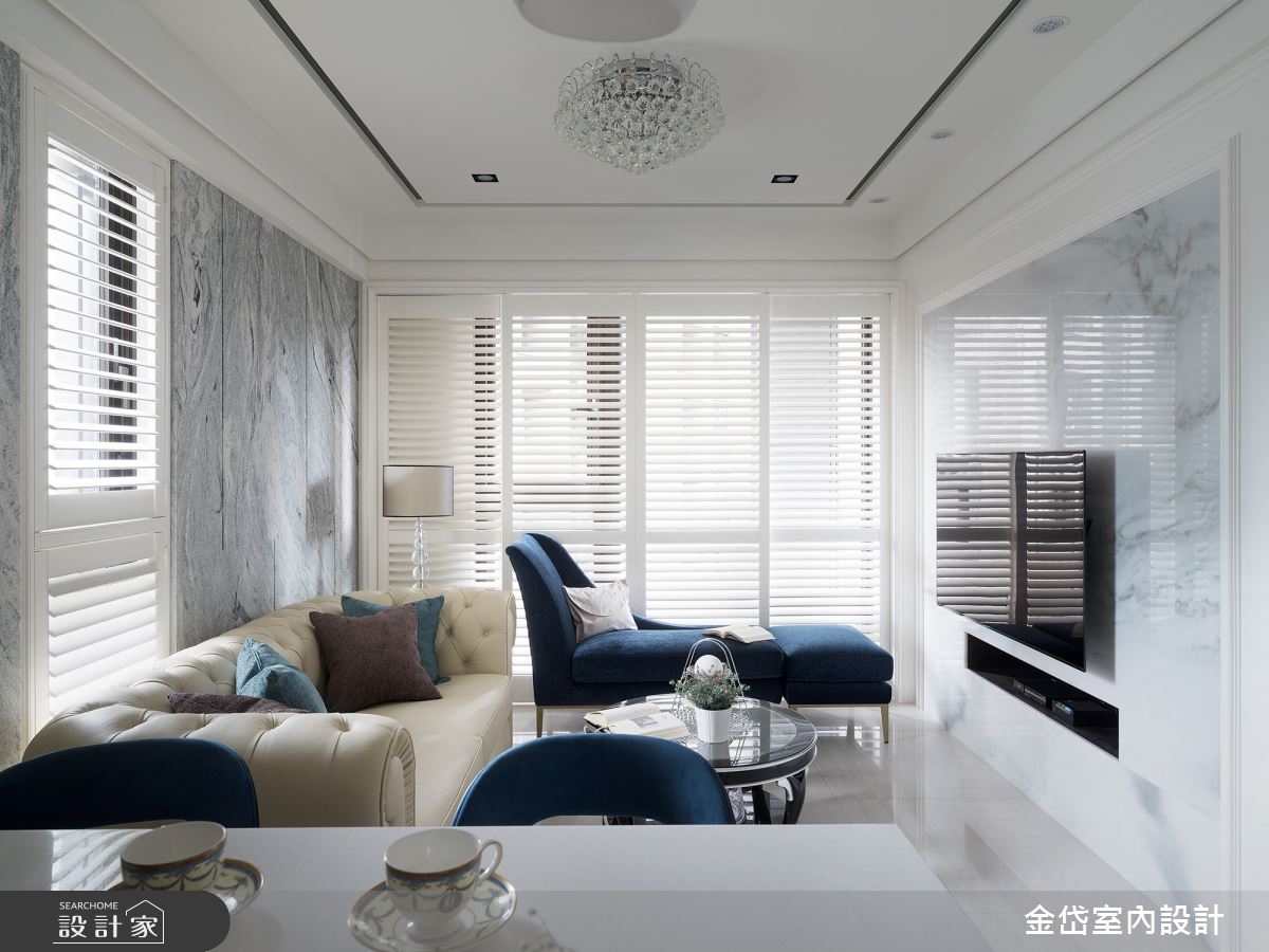 15坪新成屋(5年以下)＿新古典客廳案例圖片＿金岱室內裝修有限公司＿金岱_文華麗舍 鄭公館_新古典之7