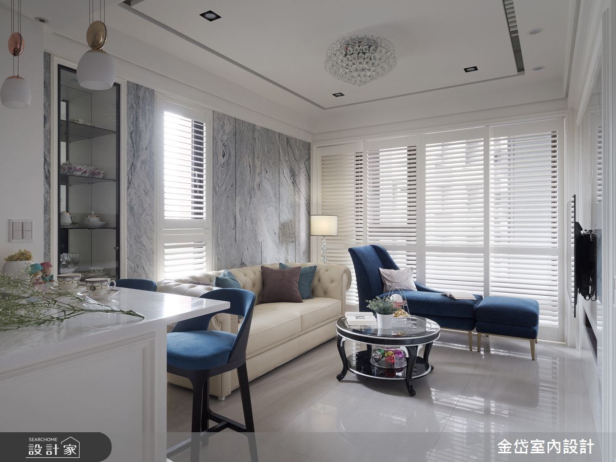 15坪新成屋(5年以下)＿新古典客廳案例圖片＿金岱室內裝修有限公司＿金岱_文華麗舍 鄭公館_新古典之6