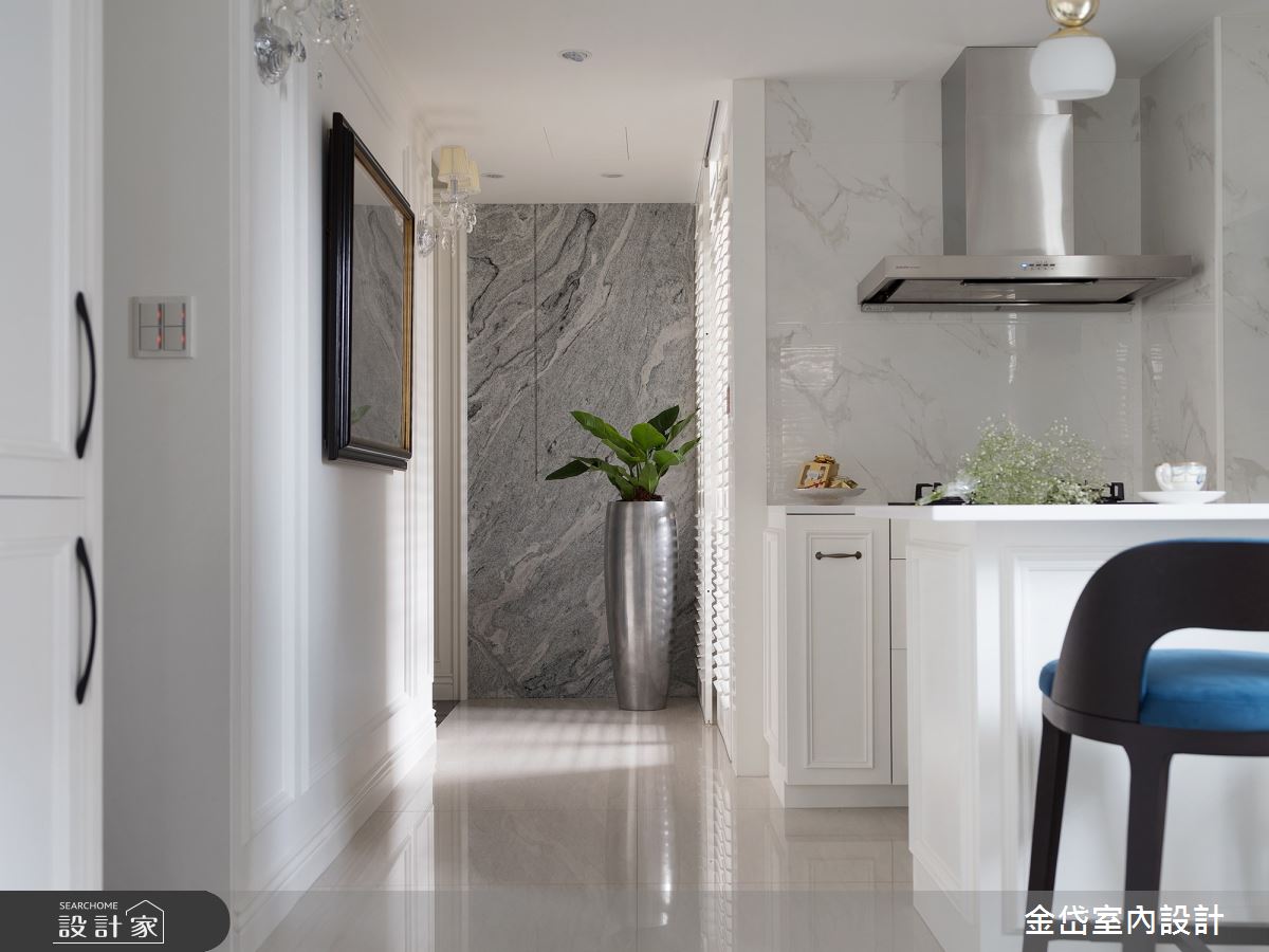 15坪新成屋(5年以下)＿新古典餐廳廚房走廊案例圖片＿金岱室內裝修有限公司＿金岱_文華麗舍 鄭公館_新古典之11