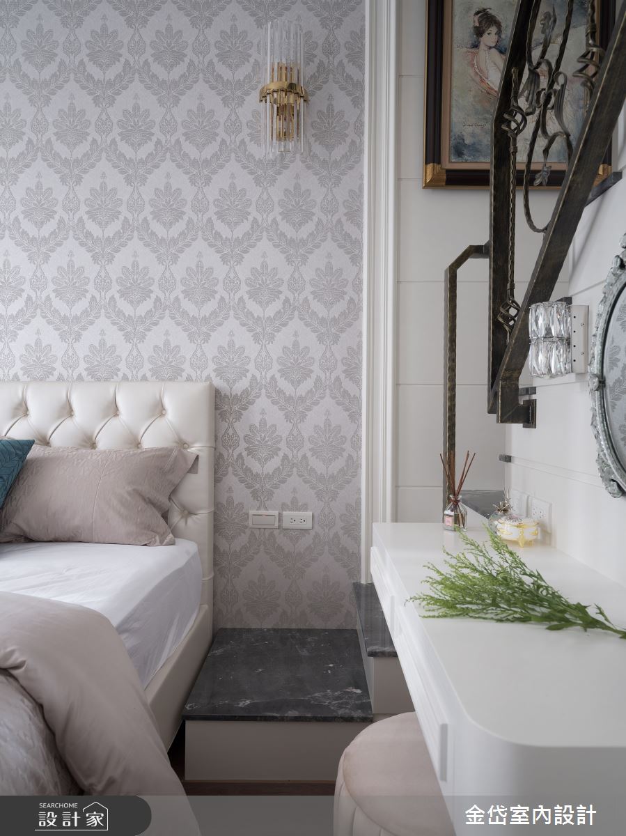 15坪新成屋(5年以下)＿新古典臥室樓梯案例圖片＿金岱室內裝修有限公司＿金岱_文華麗舍 鄭公館_新古典之19