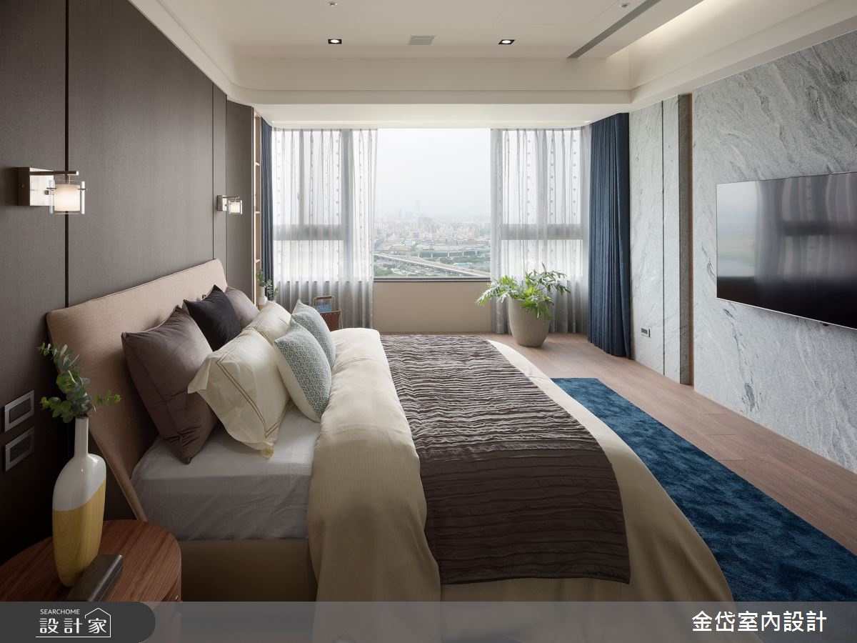 70坪毛胚屋＿現代風臥室案例圖片＿金岱室內裝修有限公司＿金岱_香榭園 許公館_現代風之15