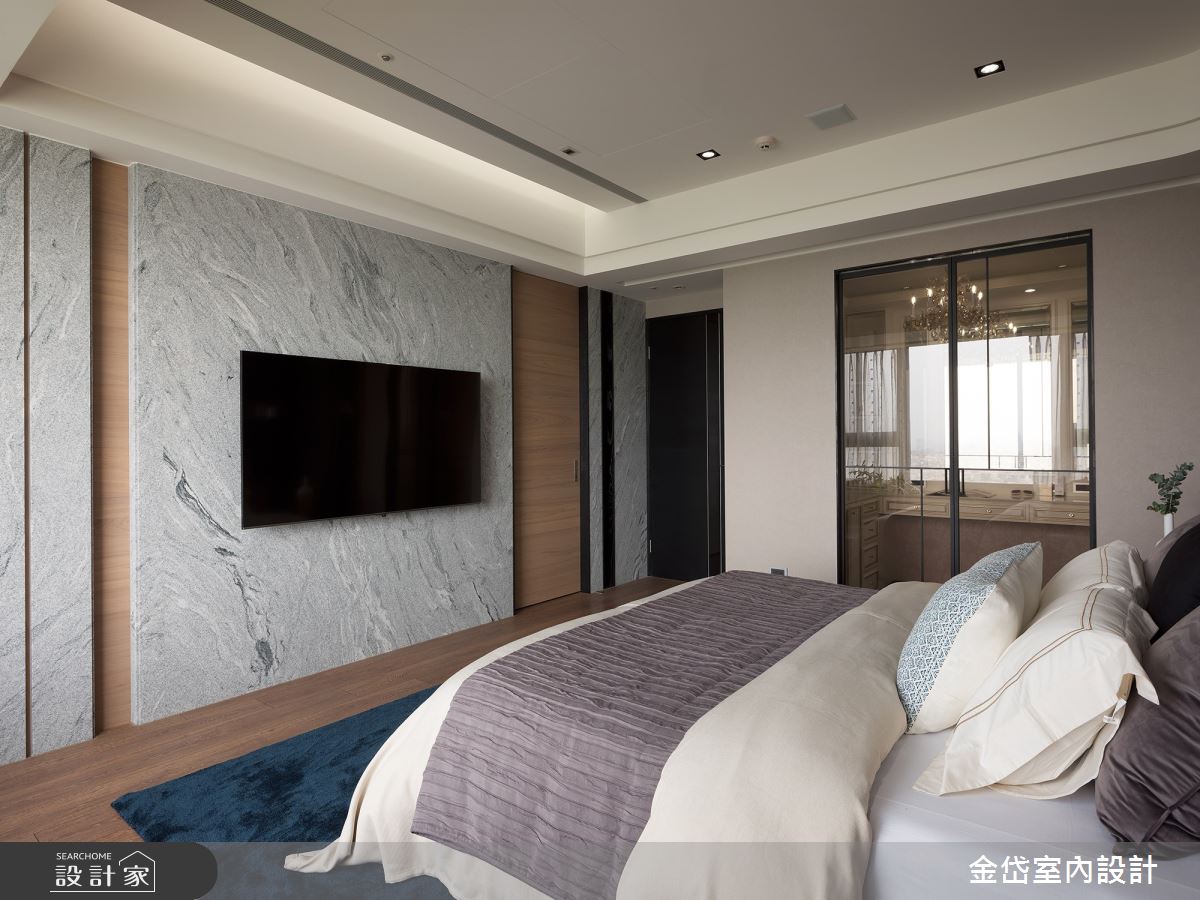 70坪毛胚屋＿現代風臥室案例圖片＿金岱室內裝修有限公司＿金岱_香榭園 許公館_現代風之16