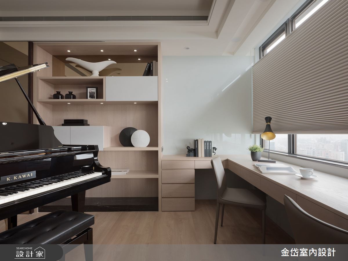 70坪毛胚屋＿現代風書房多功能室案例圖片＿金岱室內裝修有限公司＿金岱_香榭園 許公館_現代風之11