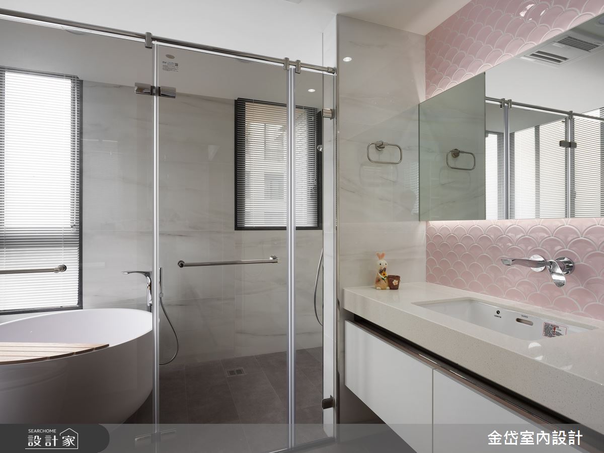 70坪毛胚屋＿現代風浴室案例圖片＿金岱室內裝修有限公司＿金岱_香榭園 許公館_現代風之23