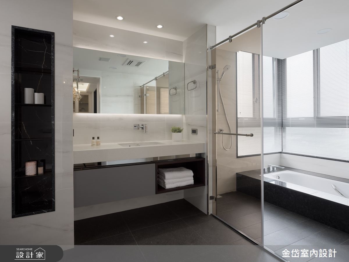 70坪毛胚屋＿現代風浴室案例圖片＿金岱室內裝修有限公司＿金岱_香榭園 許公館_現代風之25