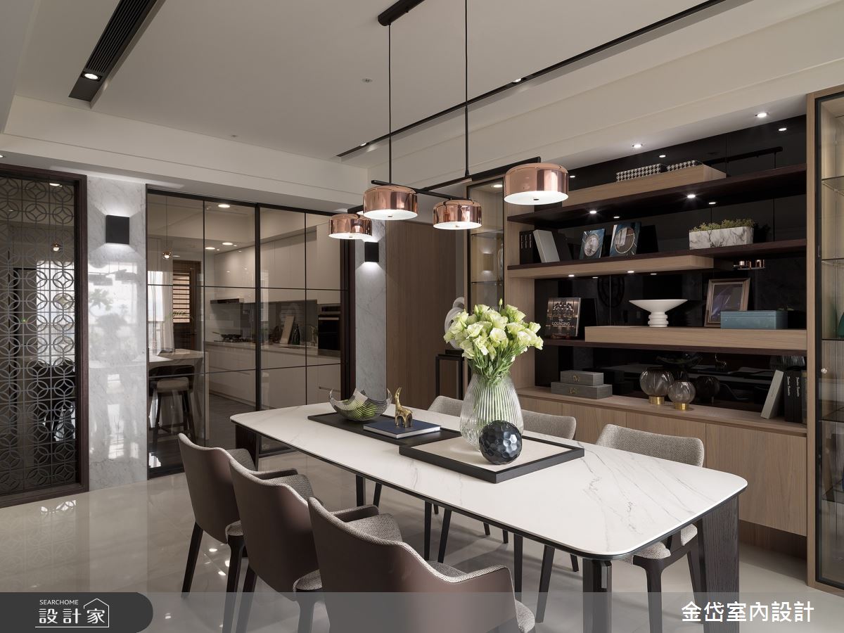 58坪中古屋(5~15年)＿現代風餐廳案例圖片＿金岱室內裝修有限公司＿金岱_橋峰 周公館_現代風之11