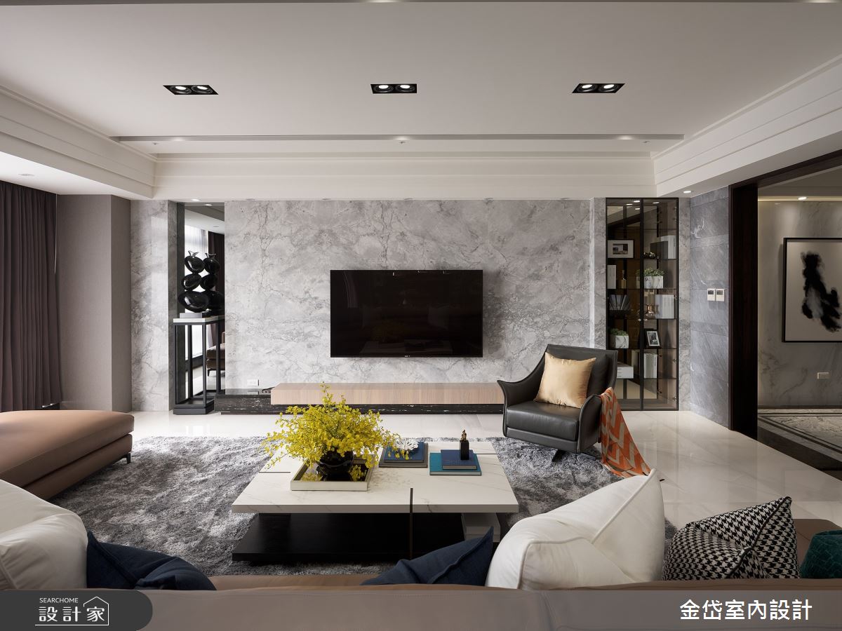 58坪中古屋(5~15年)＿現代風客廳案例圖片＿金岱室內裝修有限公司＿金岱_橋峰 周公館_現代風之6