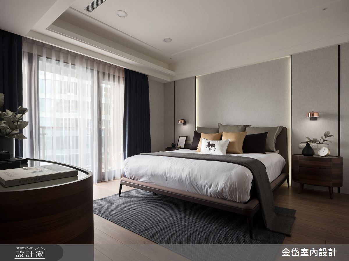 58坪中古屋(5~15年)＿現代風臥室案例圖片＿金岱室內裝修有限公司＿金岱_橋峰 周公館_現代風之15