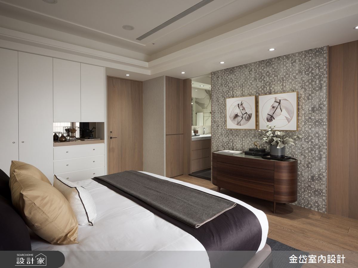 58坪中古屋(5~15年)＿現代風臥室案例圖片＿金岱室內裝修有限公司＿金岱_橋峰 周公館_現代風之16