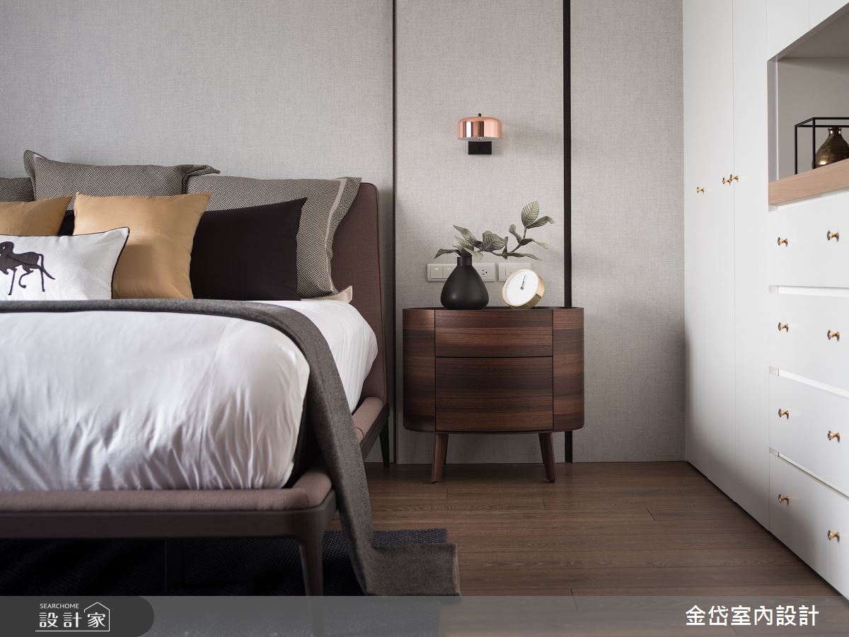 58坪中古屋(5~15年)＿現代風臥室案例圖片＿金岱室內裝修有限公司＿金岱_橋峰 周公館_現代風之17