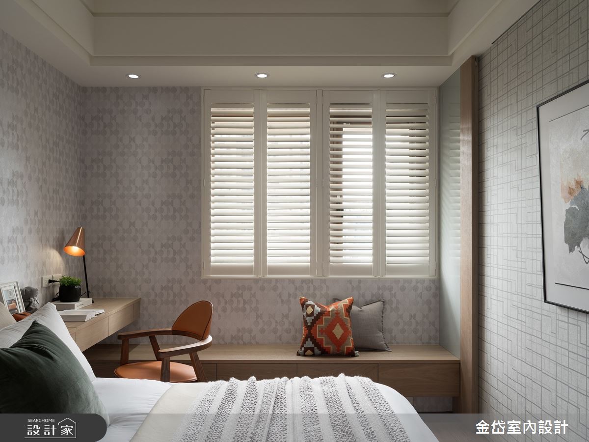 58坪中古屋(5~15年)＿現代風臥榻客房案例圖片＿金岱室內裝修有限公司＿金岱_橋峰 周公館_現代風之21