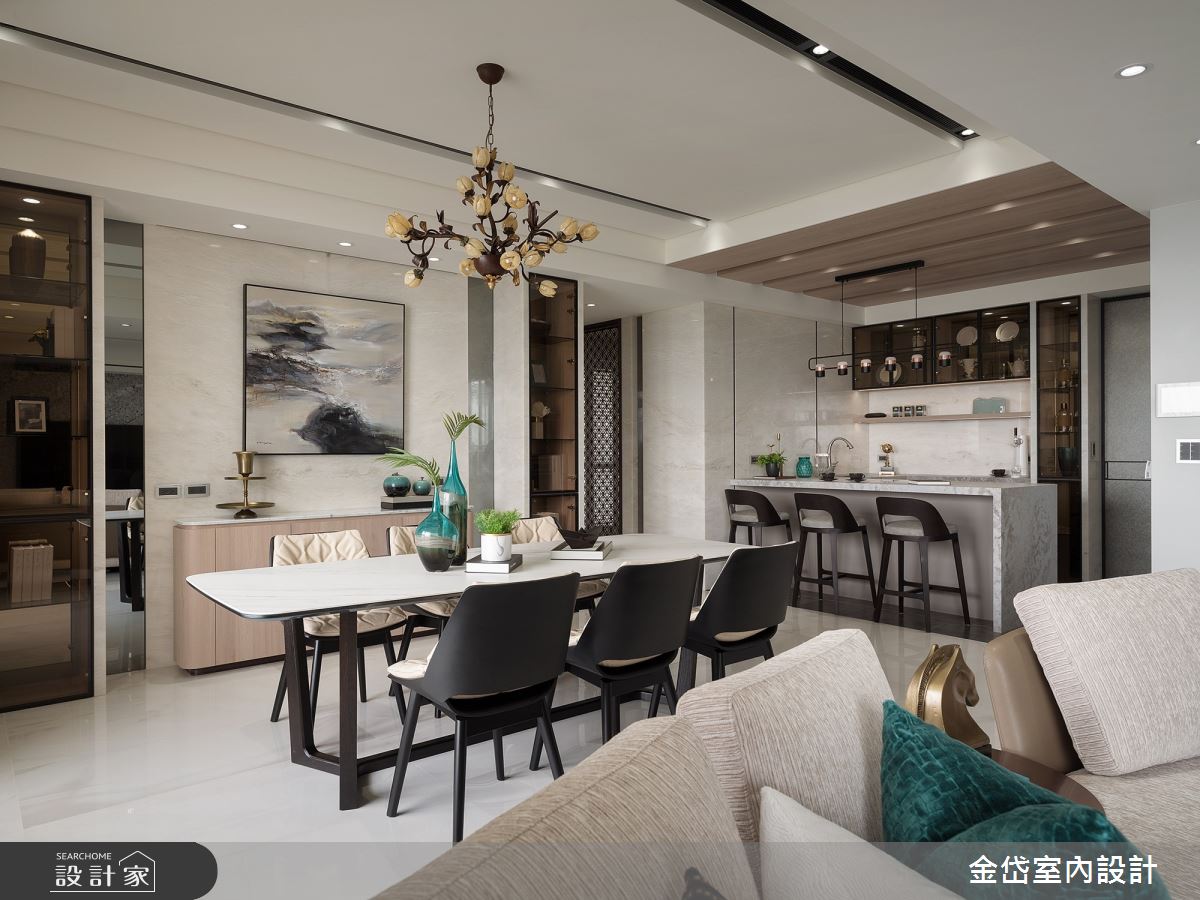70坪中古屋(5~15年)＿混搭風餐廳案例圖片＿金岱室內裝修有限公司＿金岱_香榭園 文公館_混搭風之9