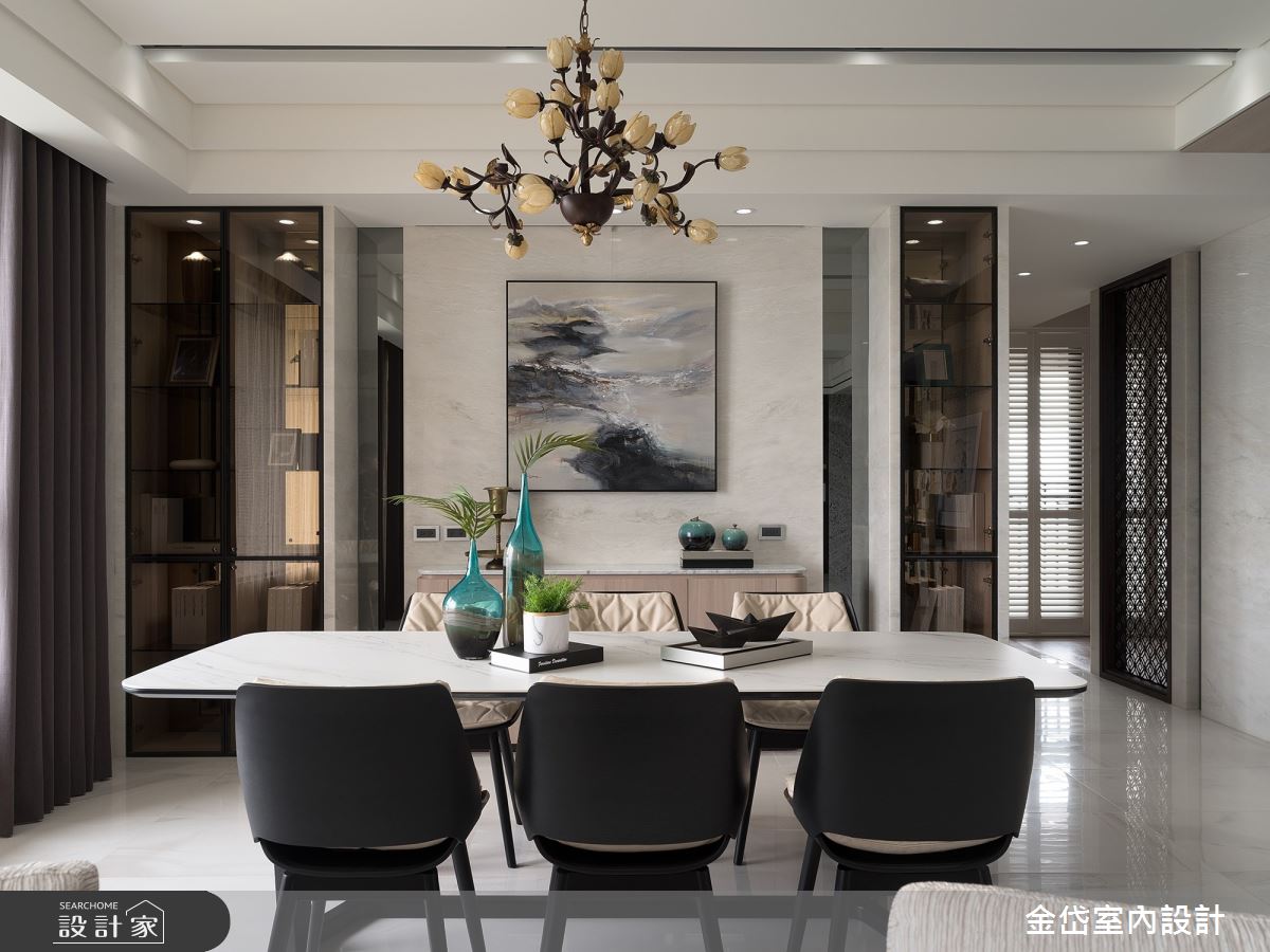 70坪中古屋(5~15年)＿混搭風餐廳案例圖片＿金岱室內裝修有限公司＿金岱_香榭園 文公館_混搭風之11
