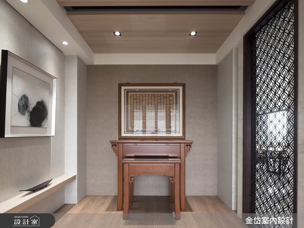 70坪中古屋(5~15年)＿混搭風佛堂案例圖片＿金岱室內裝修有限公司＿金岱_香榭園 文公館_混搭風之19