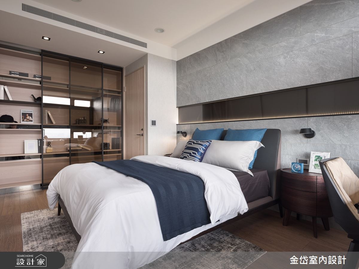 70坪中古屋(5~15年)＿混搭風臥室案例圖片＿金岱室內裝修有限公司＿金岱_香榭園 文公館_混搭風之22