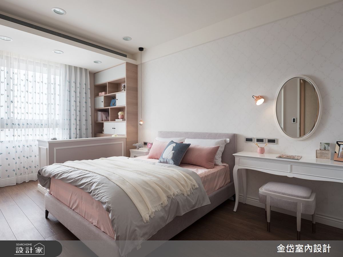 70坪中古屋(5~15年)＿混搭風臥室工作區案例圖片＿金岱室內裝修有限公司＿金岱_香榭園 文公館_混搭風之25