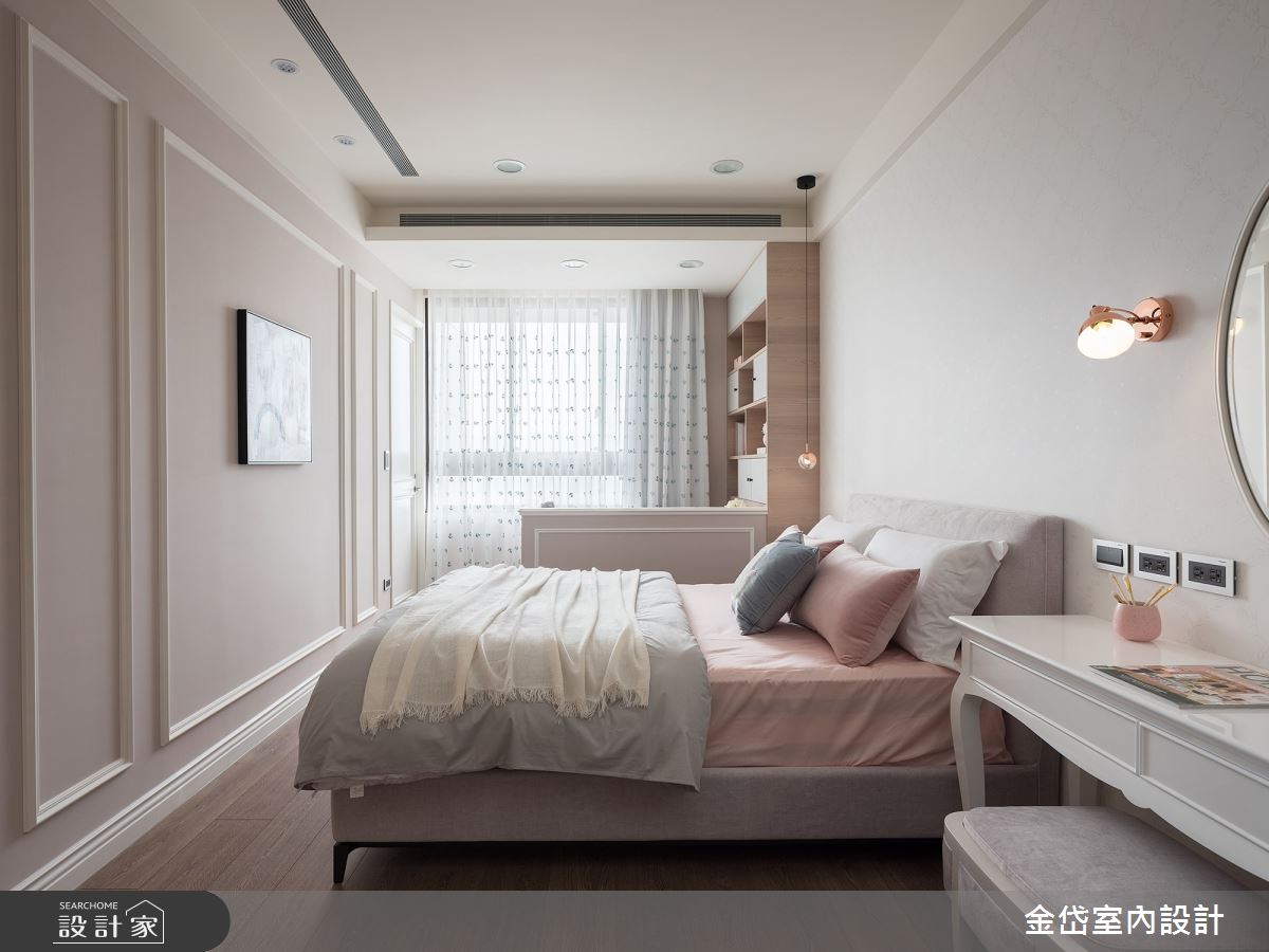 70坪中古屋(5~15年)＿混搭風臥室案例圖片＿金岱室內裝修有限公司＿金岱_香榭園 文公館_混搭風之26
