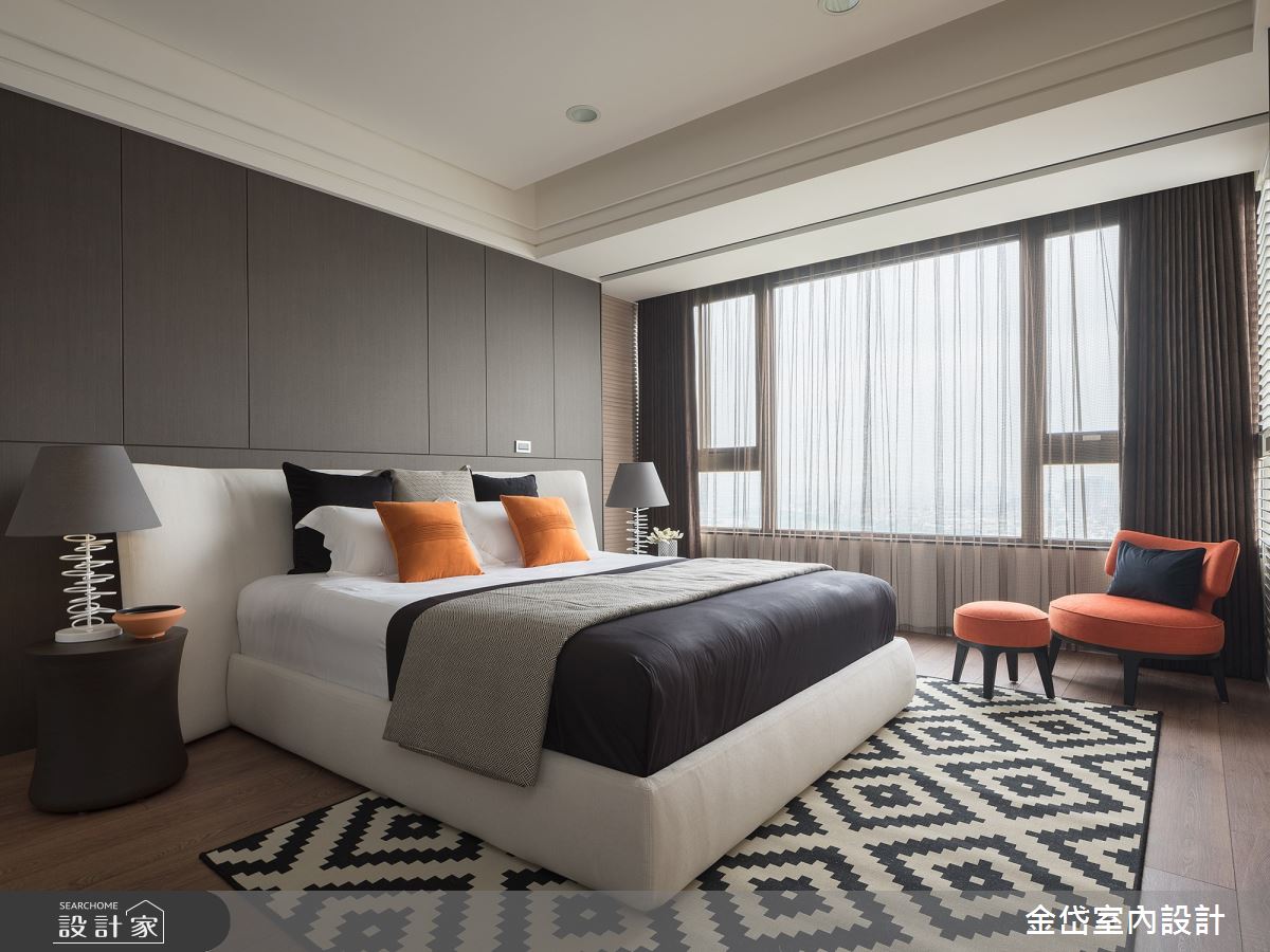 70坪中古屋(5~15年)＿混搭風臥室案例圖片＿金岱室內裝修有限公司＿金岱_香榭園 文公館_混搭風之31
