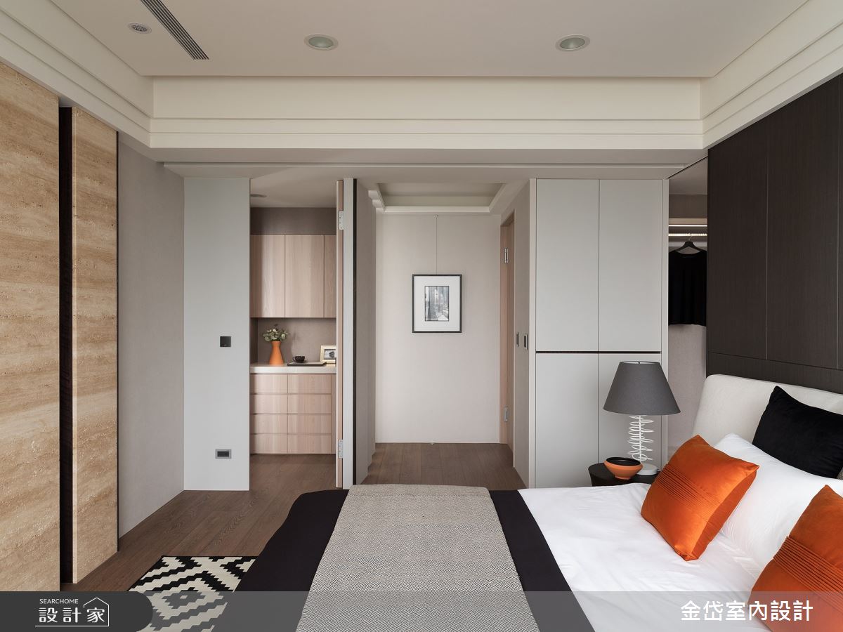 70坪中古屋(5~15年)＿混搭風臥室案例圖片＿金岱室內裝修有限公司＿金岱_香榭園 文公館_混搭風之32