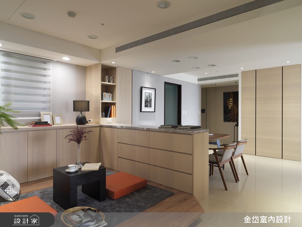 36坪新成屋(5年以下)＿現代風多功能室案例圖片＿金岱室內裝修有限公司＿金岱_北投 史公館_現代風之13