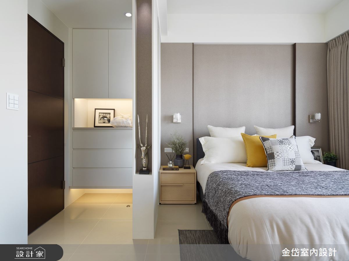 36坪新成屋(5年以下)＿現代風臥室案例圖片＿金岱室內裝修有限公司＿金岱_北投 史公館_現代風之19