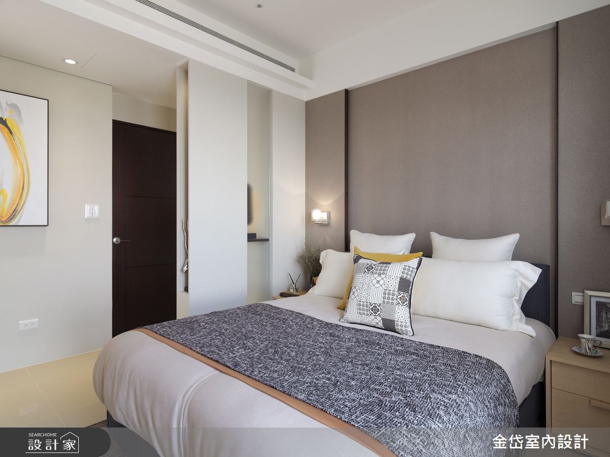 36坪新成屋(5年以下)＿現代風臥室案例圖片＿金岱室內裝修有限公司＿金岱_北投 史公館_現代風之20