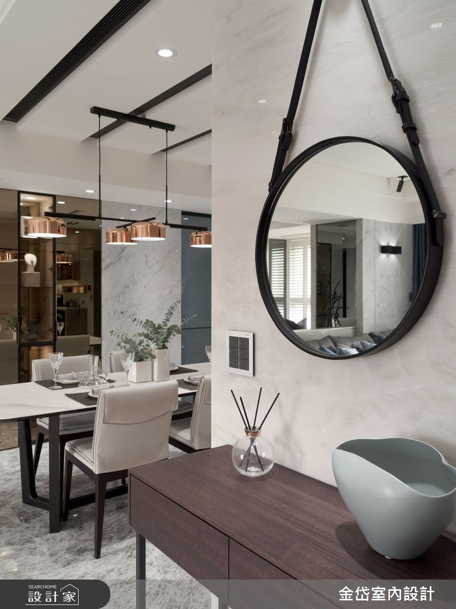 58坪中古屋(5~15年)＿現代風餐廳案例圖片＿金岱室內裝修有限公司＿金岱_元利世紀匯 黃公館_現代風之9