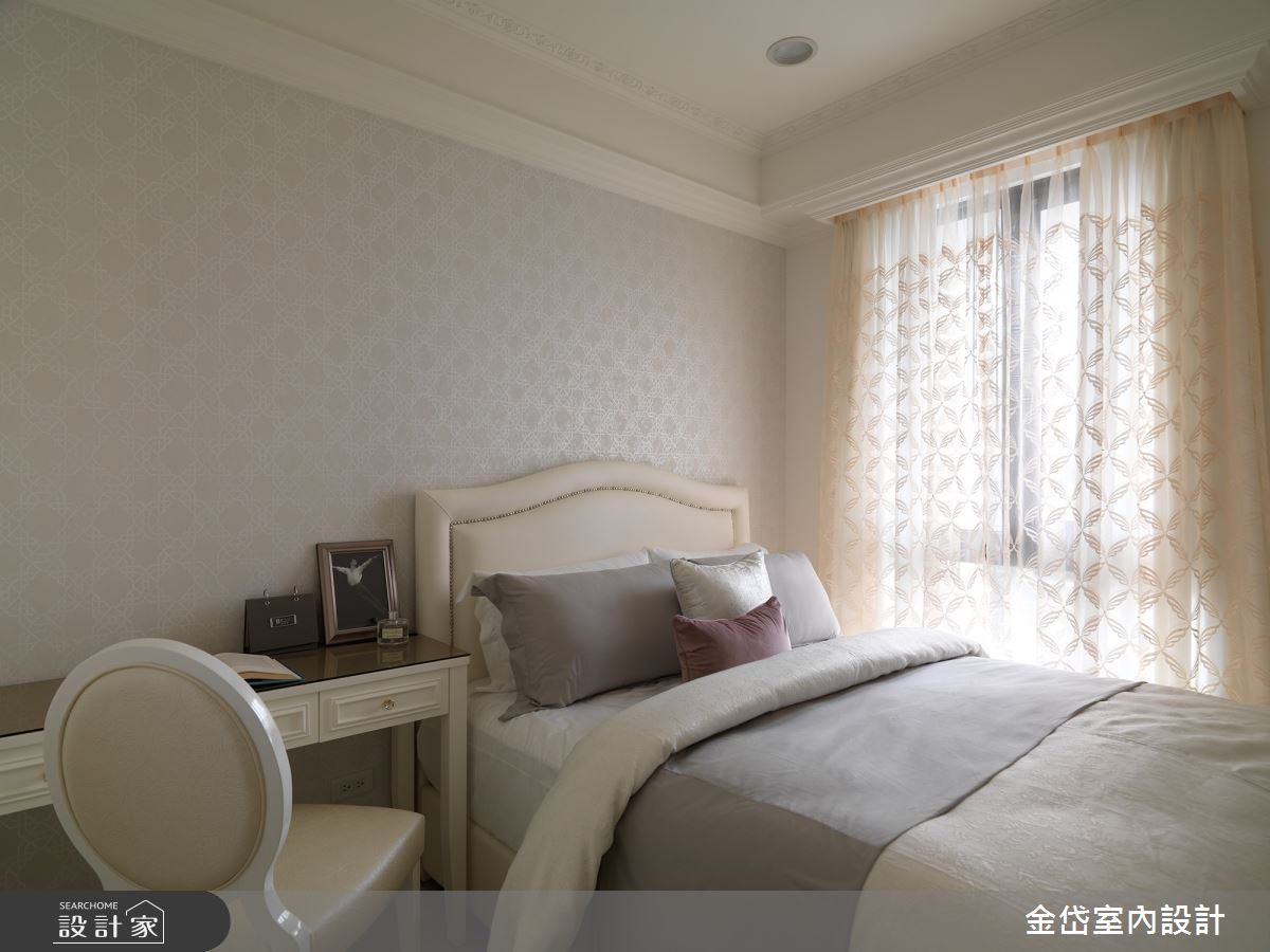 36坪新成屋(5年以下)＿新古典臥室案例圖片＿金岱室內裝修有限公司＿金岱_龍騰 汪公館_新古典之14