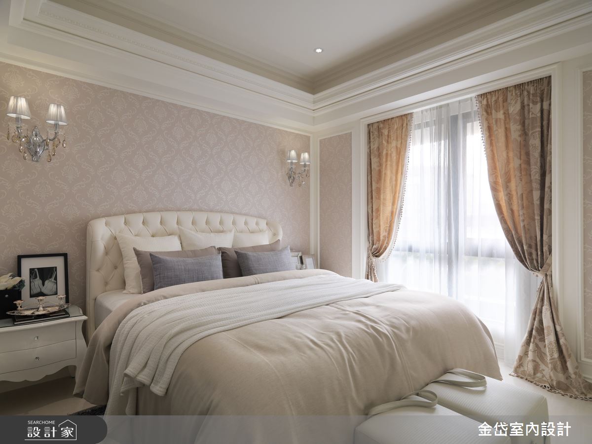 36坪新成屋(5年以下)＿新古典臥室案例圖片＿金岱室內裝修有限公司＿金岱_龍騰 汪公館_新古典之15